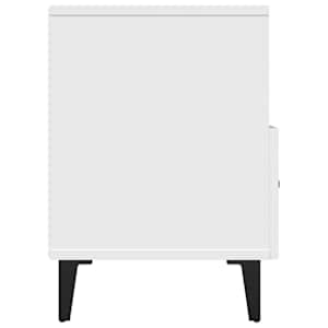 TV skříňka bílá 80 x 36 x 50 cm kompozitní dřevo - obrázek 8