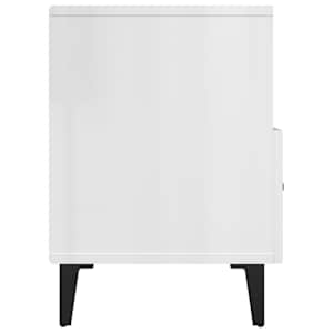 TV skříňka bílá s vysokým leskem 80x36x50 cm kompozitní dřevo - obrázek 8