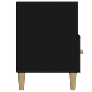 TV skříňka černá 102 x 36 x 50 cm kompozitní dřevo - obrázek 8