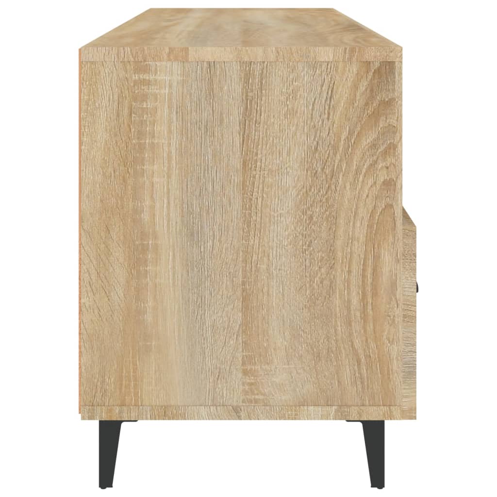 Televizoriaus spintelė, ąžuolo, 102x35x50cm, apdirbta mediena | Stepinfit