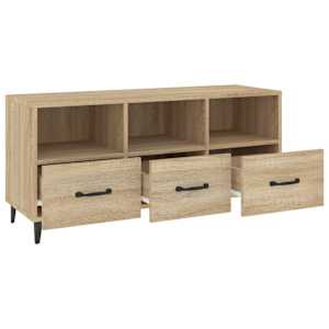 TV skříňka dub sonoma 102 x 35 x 50 cm kompozitní dřevo - obrázek 6
