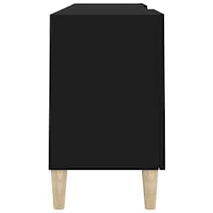 TV skříňka černá 150 x 30 x 50 cm kompozitní dřevo - obrázek 7