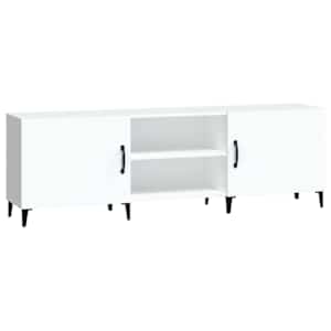 TV skříňka bílá 150 x 30 x 50 cm kompozitní dřevo - obrázek 2