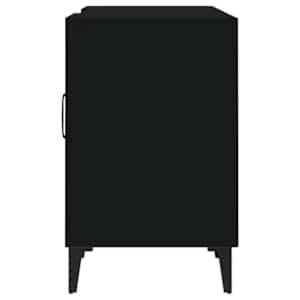 TV skříňka černá 150 x 30 x 50 cm kompozitní dřevo - obrázek 7