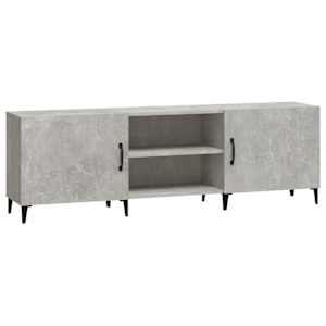 TV skříňka betonově šedá 150 x 30 x 50 cm kompozitní dřevo - obrázek 2