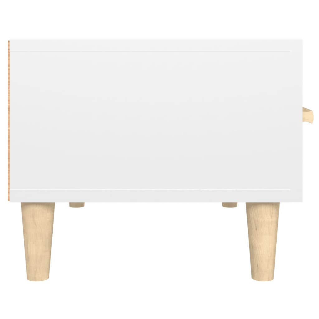 Meuble TV Blanc brillant 150×34,5×30 cm Bois d’ingénierie | meublestv.fr 9