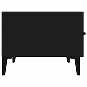 TV skříňka černá 150 x 34,5 x 30 cm kompozitní dřevo - obrázek 8