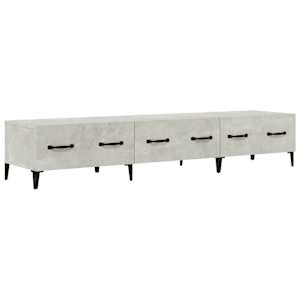 TV skříňka betonově šedá 150 x 34,5 x 30 cm kompozitní dřevo - obrázek 2