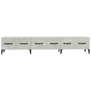 TV skříňka betonově šedá 150 x 34,5 x 30 cm kompozitní dřevo - obrázek 7