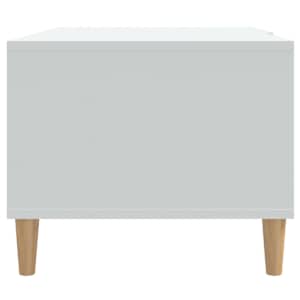 Konferenční stolek bílý 89,5 x 50 x 40 cm kompozitní dřevo - obrázek 9