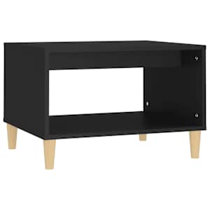 Konferenční stolek černý 60x50x40 cm kompozitní dřevo - obrázek 2