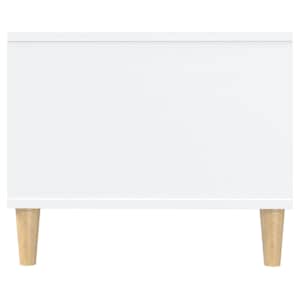 Konferenční stolek bílý 102 x 50 x 40 cm kompozitní dřevo - obrázek 5