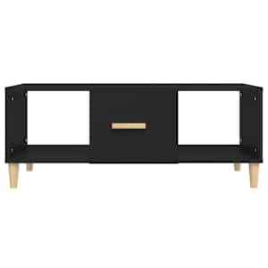 Konferenční stolek černý 102 x 50 x 40 cm kompozitní dřevo - obrázek 3