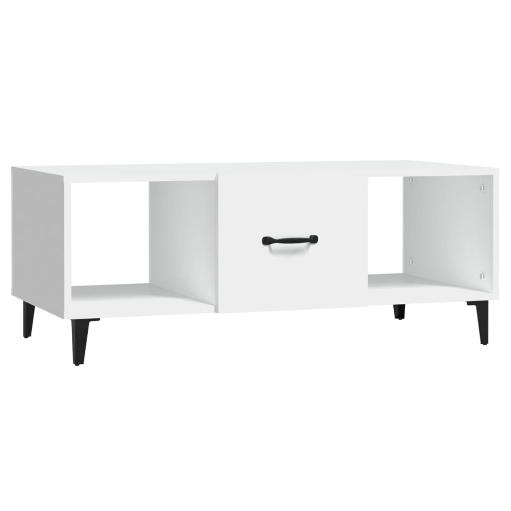 Thumbnail - vidaXL Couchtisch Weiß 102x50x40 cm Holzwerkstoff