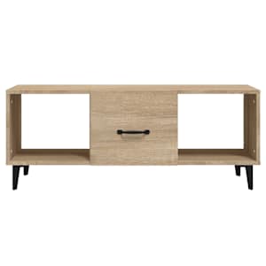 Konferenční stolek dub sonoma 102 x 50 x 40 cm kompozitní dřevo - obrázek 5