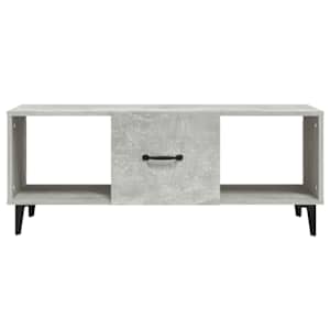 Konferenční stolek betonově šedý 102x50x40 cm kompozitní dřevo - obrázek 5