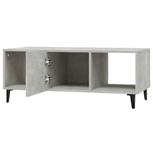 Konferenční stolek betonově šedý 102x50x40 cm kompozitní dřevo - obrázek 6