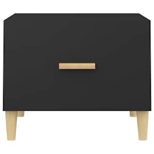 Konferenční stolky 2 ks černé 50 x 50 x 40 cm kompozitní dřevo - obrázek 8