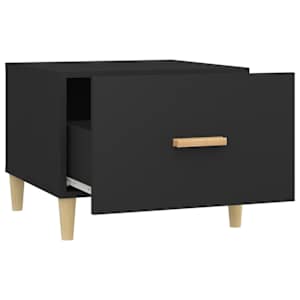 Konferenční stolky 2 ks černé 50 x 50 x 40 cm kompozitní dřevo - obrázek 9
