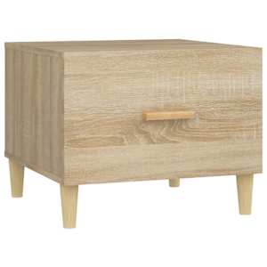 Konferenční stolky 2 ks dub sonoma 50x50x40 cm kompozitní dřevo - obrázek 6