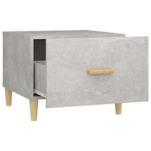 Konferenční stolky 2 ks betonově šedé 50 x 50 x 40 cm kompozit - obrázek 8