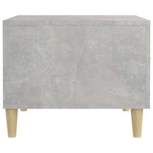 Konferenční stolky 2 ks betonově šedé 50 x 50 x 40 cm kompozit - obrázek 9