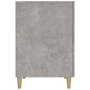 Psací stůl betonově šedý 140 x 50 x 75 cm kompozitní dřevo - obrázek 8