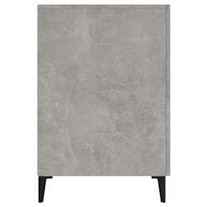 Psací stůl betonově šedý 140 x 50 x 75 cm kompozitní dřevo - obrázek 8