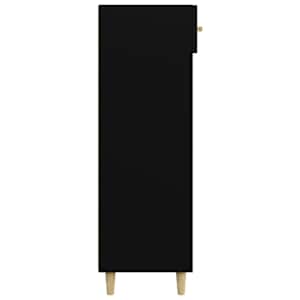 Botník černý 60 x 35 x 105 cm kompozitní dřevo - obrázek 8