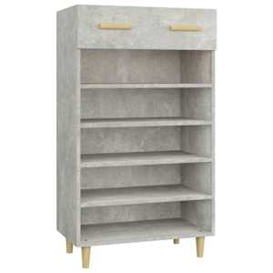 vidaXL kingakapp, betoonhall, 60 x 35 x 105 cm, tehispuit