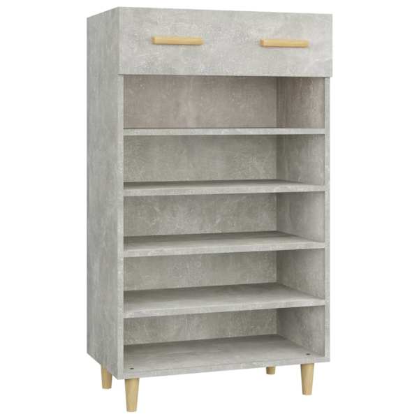vidaXL kingakapp, betoonhall, 60 x 35 x 105 cm, tehispuit