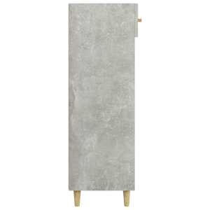 Botník betonově šedý 60 x 35 x 105 cm kompozitní dřevo - obrázek 8