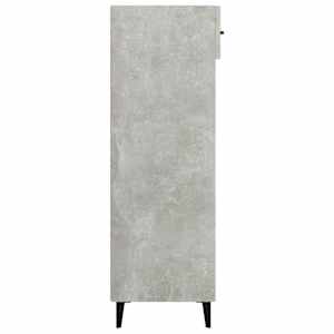 Botník betonově šedý 60 x 35 x 105 cm kompozitní dřevo - obrázek 8