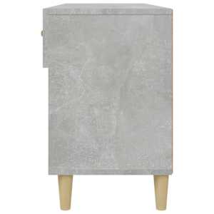 Botník betonově šedý 102 x 35 x 55 cm kompozitní dřevo - obrázek 8