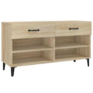 Botník dub sonoma 102 x 35 x 55 cm kompozitní dřevo - obrázek 2