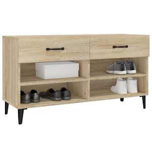 Botník dub sonoma 102 x 35 x 55 cm kompozitní dřevo - obrázek 4