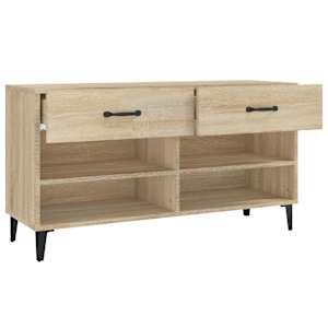 Botník dub sonoma 102 x 35 x 55 cm kompozitní dřevo - obrázek 7