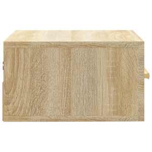 Nástěnné noční stolky 2 ks dub sonoma 35 x 35 x 20 cm - obrázek 8