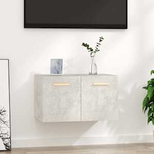 Nástěnná skříňka betonově šedá 60x36,5x35 cm kompozitní dřevo - obrázek 1