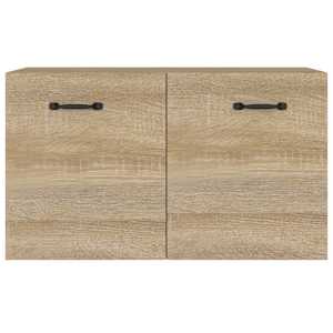 vidaXL sienas skapītis, ozola krāsa, 60x36,5x35 cm, inženierijas koks
