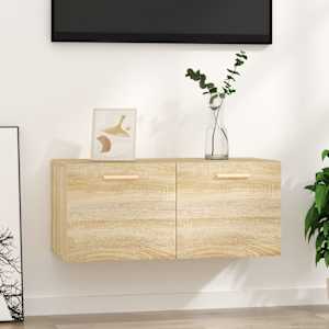 Nástěnná skříňka dub sonoma 80 x 35 x 36,5 cm kompozitní dřevo - obrázek 1
