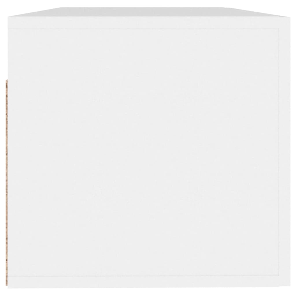 fehér szerelt fa faliszekrény 100 x 36,5 x 35 cm