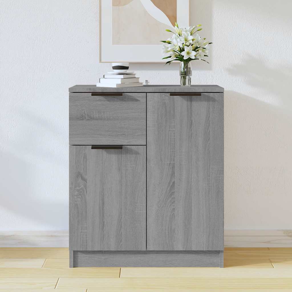 vidaXL Dulap, sonoma gri, 60x30x70 cm, lemn prelucrat