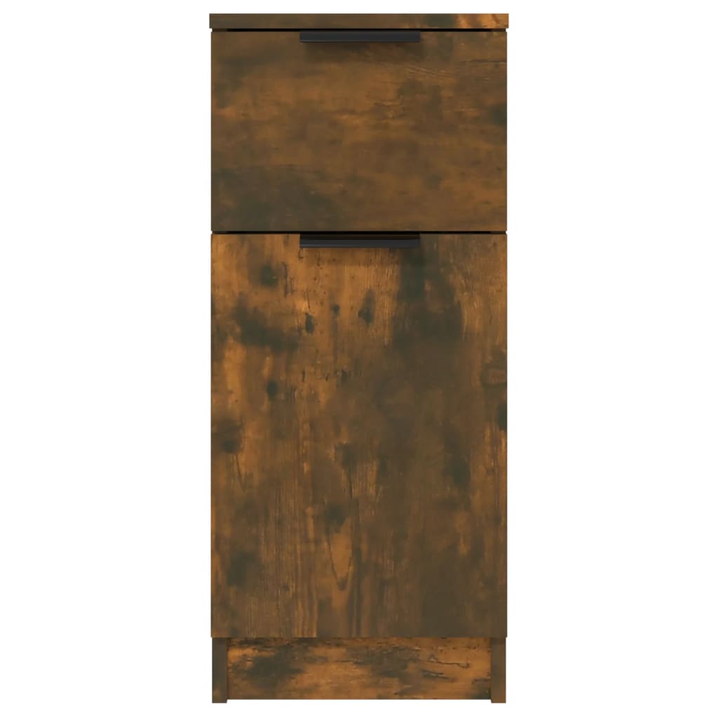  Komoda dymový dub 30x30x70 cm spracované drevo