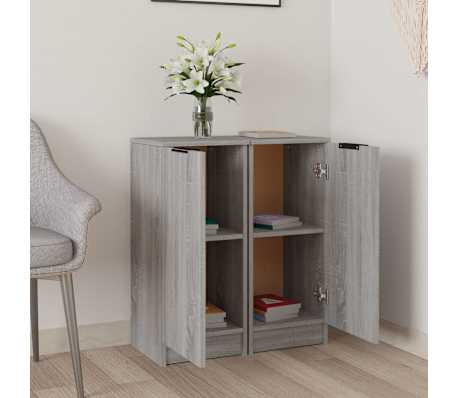 vidaXL Komode 2kom boja hrasta sonome 30x30x70cm od konstruiranog drva