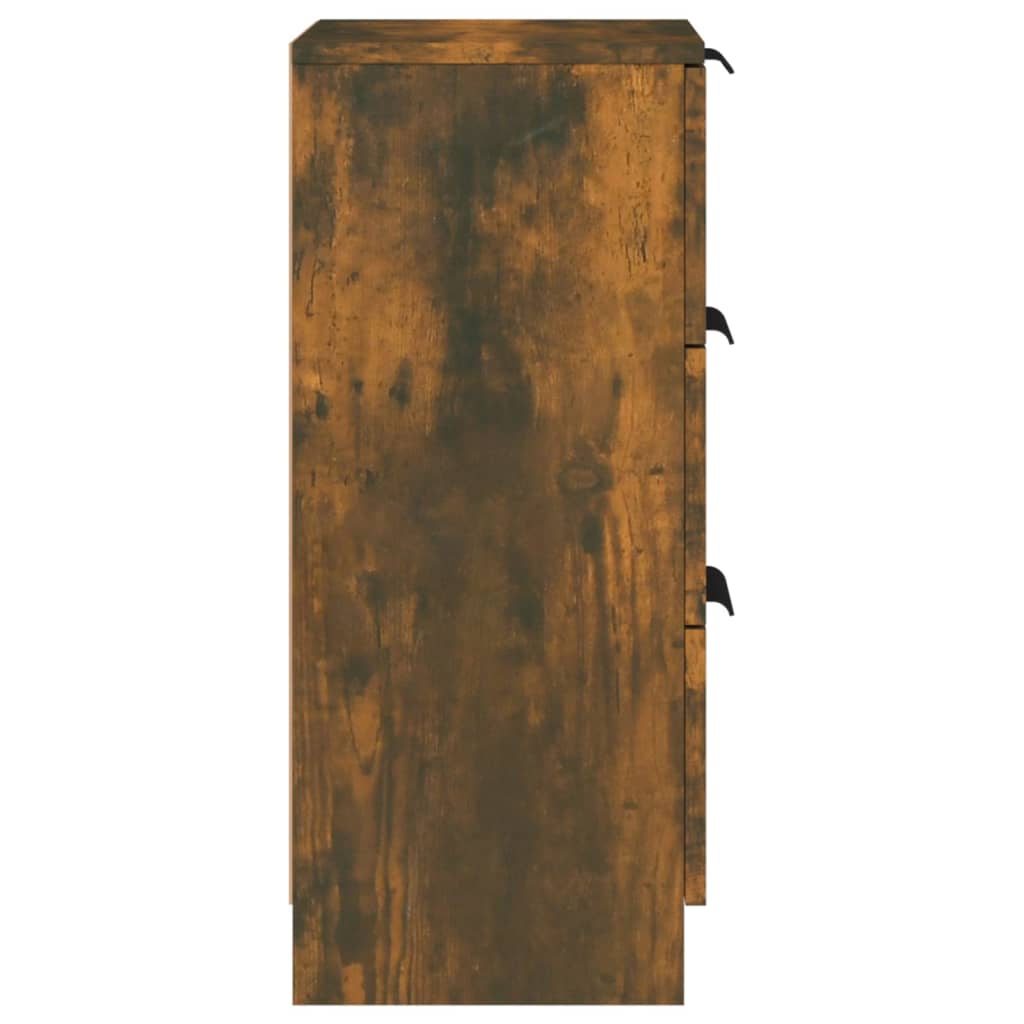 Komoda dymový dub 30x30x70 cm spracované drevo