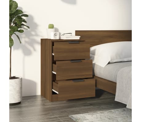 vidaXL Nočn&yacute; stol&iacute;k hned&yacute; dub 40x36x65 cm