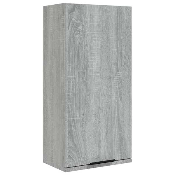 vidaXL seinale kinnitatav vannitoakapp, hall Sonoma tamm, 32x20x67 cm