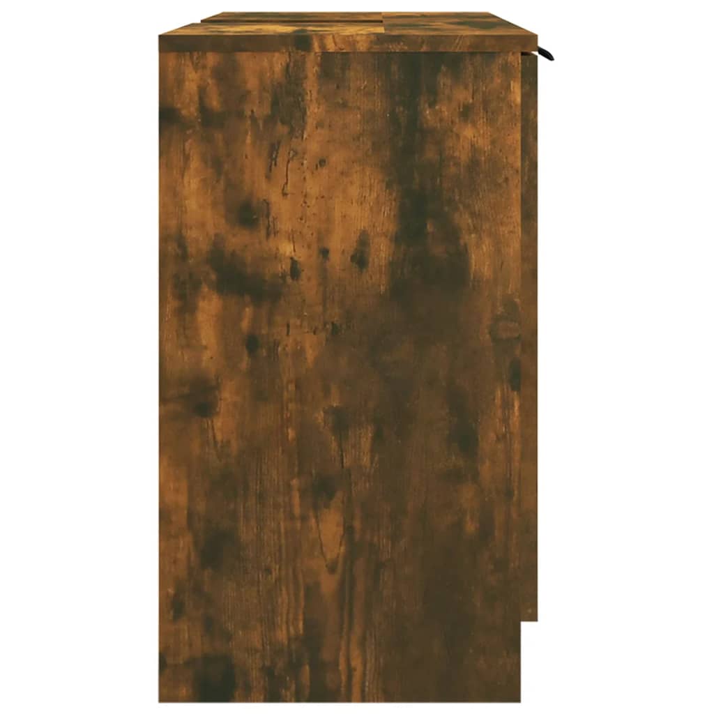  Kúpeľňová skrinka dymový dub 64,5x33,5x59 cm spracované drevo