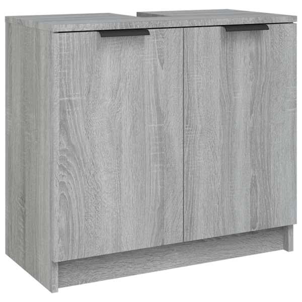 vidaXL vannitoakapp, hall Sonoma tamm, 64,5 x 33,5 x 59 cm, tehispuit